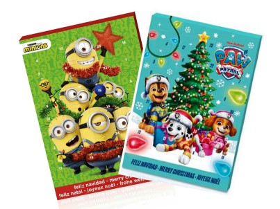 [WAWI.01] [WAWI.01] CALENDARIO PAWPATROL+MINIONSG65 X 42 PZ
