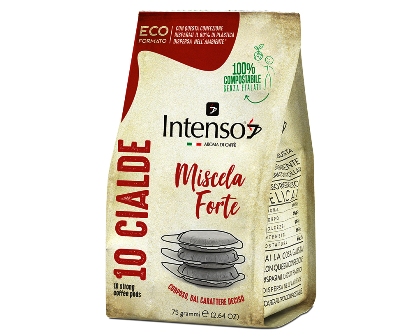 [INTEN.00] INTENSO FORTE 10 CIALDE  CRT 12PZ