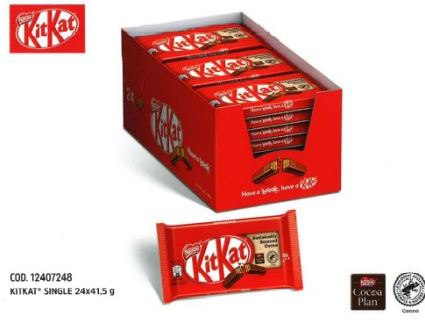 [NEST.07] KIT KAT SINGLE Gr.41,5 X 24 Pz