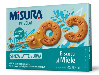 [COLU.33] BISC. PRIVOLAT MIELE Gr.400 X 12