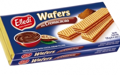 [ELLED.06] WAFER DOPPIO CACAO X 20