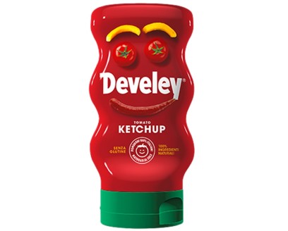 [DEVE.06] KETCHUP TOP 100% NATURALE 250 ML X 12 PZ