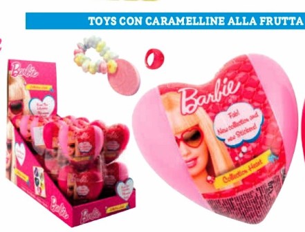 [ARCO.18] CUORE  BARBIE  X 12 Pz