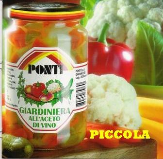 [PONTI.09] GIARDINIERA ALL'ACETOO V 300  X  12