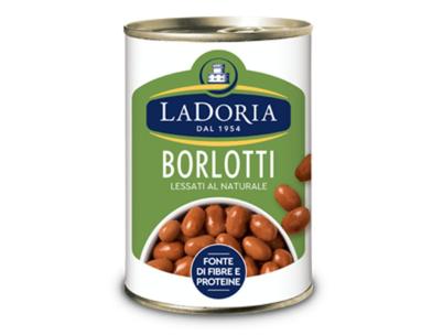 [LADORIA.04] FAGIOLI BORLOTTI ML 425 X 12