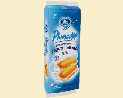 [MIDI.28] PLUMCAKE YOGURT DA 6 X 18 Pz