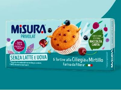 [COLU.64] TORTINA PVL CILIEGIA Gr.290 X 10