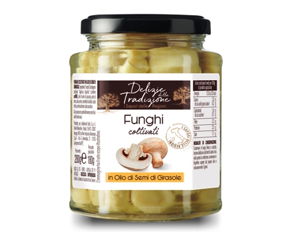 [LEKK.06.4] FUNGHI COLTIVATI Gr.280 X 8 Pz