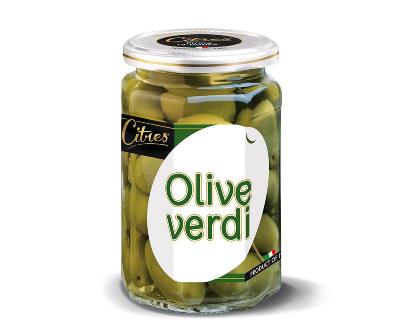 [CITRES.14] OLIVE VERDI INT. SALATI Gr. 290 X 12 Pz