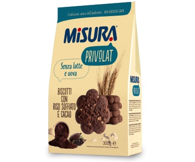 [COLU.31] BISC. PRIVOLAT CACAO Gr.290 X 10