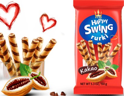 [FLIS.03] HAPPY SWING COCOA/CACAO X 16 PZ G150