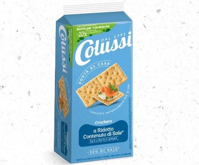 [COLU.14] CRACKERS NON SALATO Gr.500 X 10 Pz