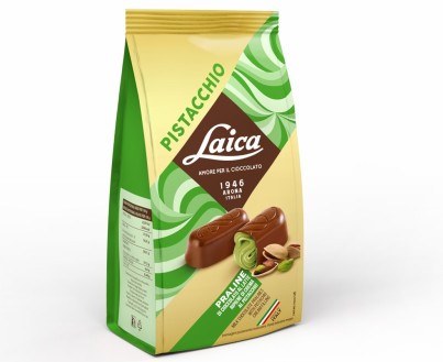 [LAICA.61] BUSTA FANTASY CREMA PISTAC. GR. 90 X14