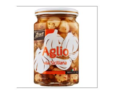 [CITRES.09] AGLIO ALLA SICILIANA IN OLIO GR.290 X 12