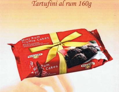 [KUC.00] TARTUFINI AL RUM G.140 X 8 PZ