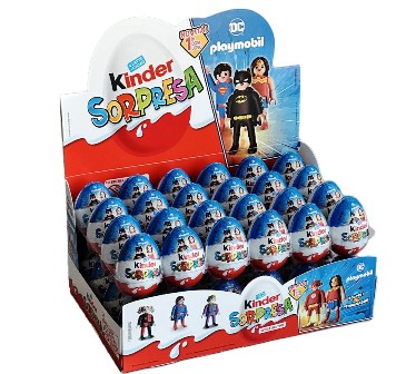 [FER.29] KINDER SORPRESA PLAY MOBIL T1 X 36