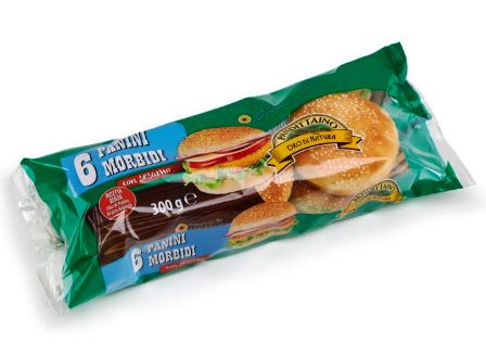 [PAND.01] HAMBURGER AL SESAMO Gr.300 DA 6 X 8 Pz