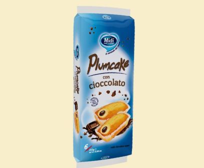 [MIDI.29.1] PLUMCAKE CIOCCOLATO DA 6 CRT X 18