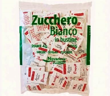 [LEKK.41] ZUCCHERO BIANCO SAC 800 G BST 200 X 10
