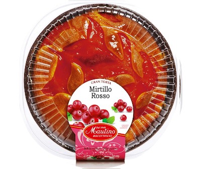 [MAU.03] GRAN TORTA MIRTILLO ROSSO Gr.400 X 4 Pz
