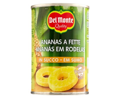 [DELMON.04] ANANAS SCIROPPATA IN LATTINA X 24PZ