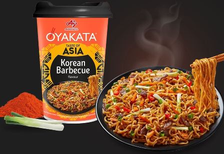 [EURO.04] OYAKATA NOODLES KOREAN BBQ Gr.93 X 8