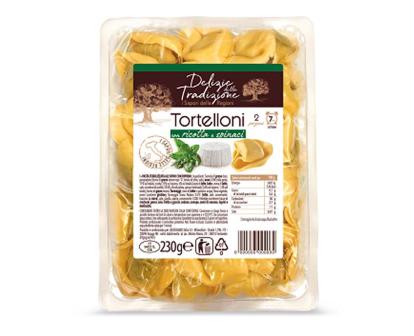 [LEKK.83] TORTELLONE RICOTTA/SPINAC GR.230 X 14 PZ