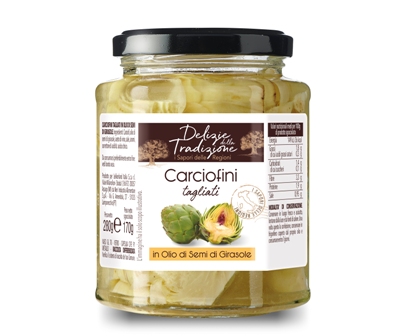 [LEKK.06.3] CARCIOFI TAGLIATI Gr.280 X 8