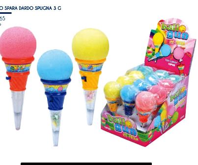 [ARCO.14] CONO SPARA DARDO SPUGNA X 12