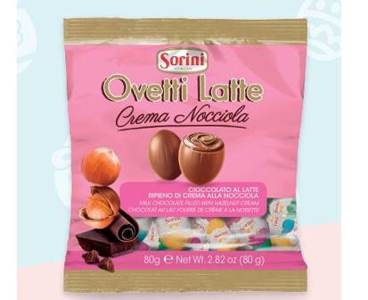 [SORINI.16] BST. OVETTI LATTE CR NOCC. Gr.80 X 24 Pz