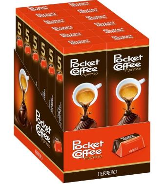 [FER.11.1] POCKET COFFEE Gr.62 T5 X 12 Pz