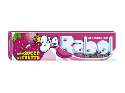 [PERFET.85] BIG BABOL PANNA FRAGOLA STICK X 24 Pz