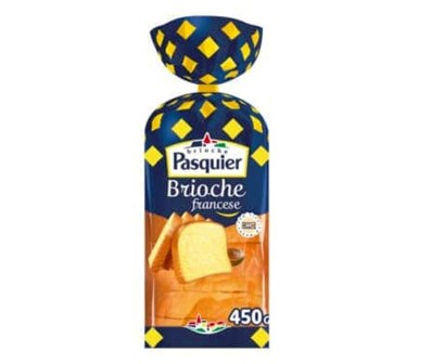 [PASQU.07] BRIOCHE FRANCESE A FETTE GR.450 CRT X 7