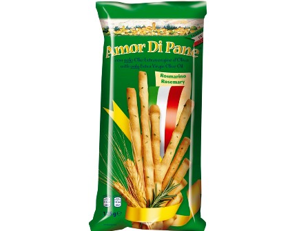 [HOSTA.05] GRISSINI ROSMARINO GR.125 CRTX18