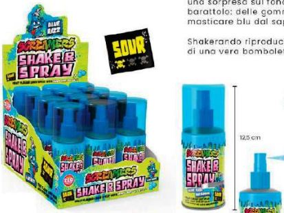 [DULCIS.21] SHAKE E SPRAY BLUE RAZZ X 12 Pz