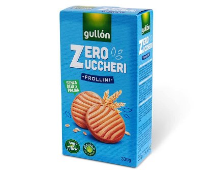 [GULLON.43] ZERO ZUCCHERI FROLLINO Gr.330 X 10 Pz