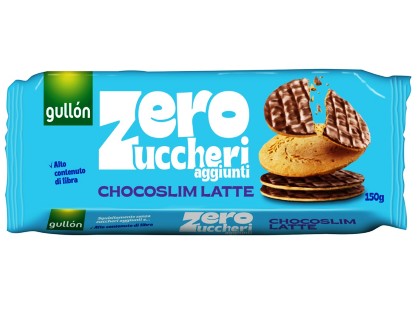 [GULLON.43.2] ZERO ZUCCHERI CHOCO SLIM X 12  T7654