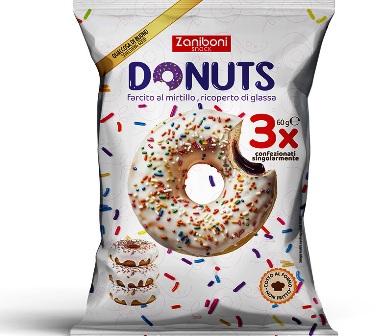 [ZANI.04.6] MULTIPACK DONUT MIRTILLO G60 X 3 CRT X 6