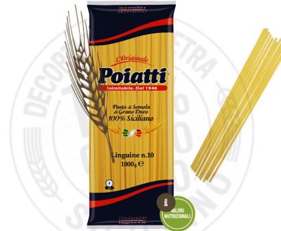 [POIATTI.10] LINGUINE KG. 1 CRT X12