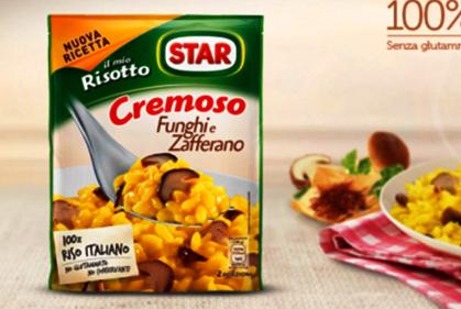 [STAR.14.1] RISOTTO FUNGHI/ZAFFERANO  GR.175 X 10