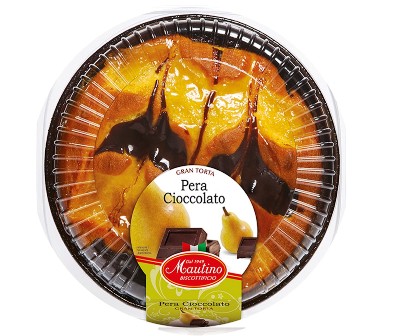 [MAU.01] GRAN TORTA PERA CIOCCOLATO Gr.400 X 4 Pz