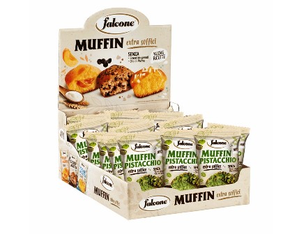 [FALCO.06.0] EXPO MUFFIN PISTACCHIO Gr.50 X 18 Pz