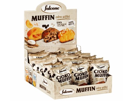 [FALCO.06.1] EXPO CIOKO MUFFIN CIOCC LATTE Gr.50 X 18