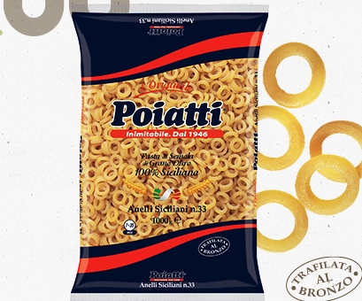 [POIATTI.33] [POIATTI.33] ANELLI SICILIANI  Kg. 1 X 12