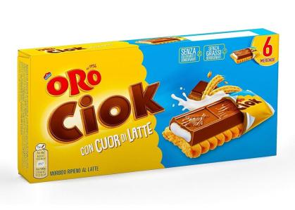 [SAIWA.15] ORO CIOK CUOR LATTE GR.120 X 12 PZ