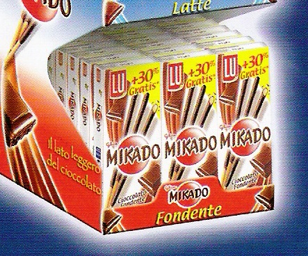 [SAIWA.21] MIKADO POCKET FONDENTE GR.39 X 24