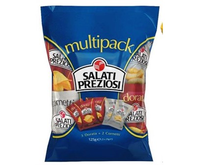 [SALATI.37] MULTIPAK CHIPS E MAIS GR.125 X 12