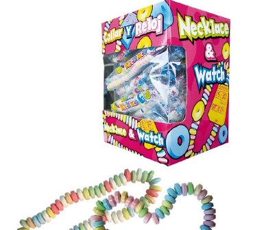 [CASA.11] CANDY NECKLACE X 100 Pz