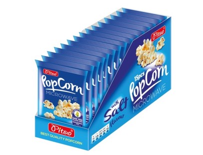 [KD.07] POPCORN PER MICROONDE AL SALE GR.100 X15