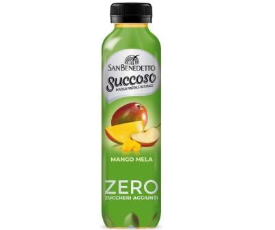 [S.BENED.10.5] SUCCOSO ZERO MANGO MELA 0,40 L X 12